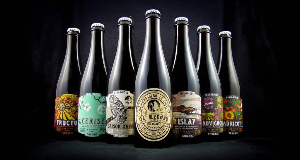 A look at the latest Wild Beers From Microbrasserie Le Castor